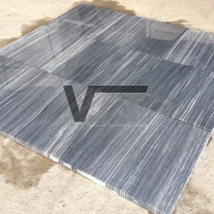 Linear sandblasted bluestone