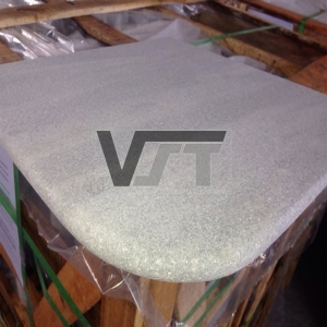 External corner sandblasted bluestone