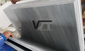 Cloudy sandblasted slabs