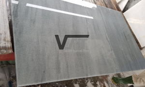 Cloudy sandblasted slabs