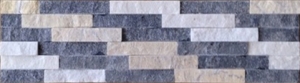 Multi-color wall cladding