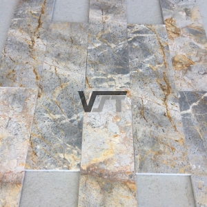 Golden vein marble
